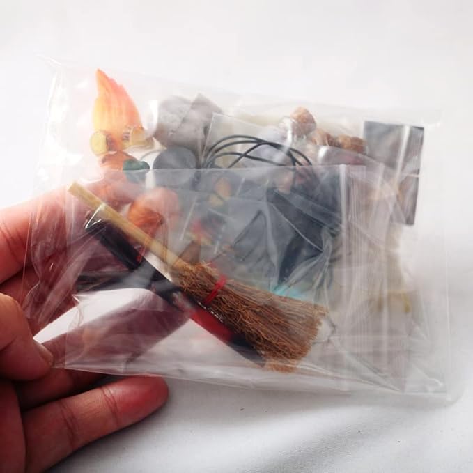 Dollhouse Decoration Accessories, 1:12 Dollhouse Ornament Mini Halloween Horror Decoration Set