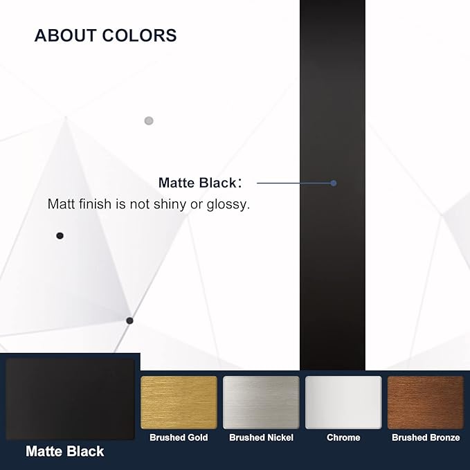 ANDY STAR 24x40” Black Bathroom Mirror, Oblong Vanity Mirror with Stainless Steel Metal Frame, Matte Black Oval Mirror for Over Sink, Modern Anti Rust Wall Mounted