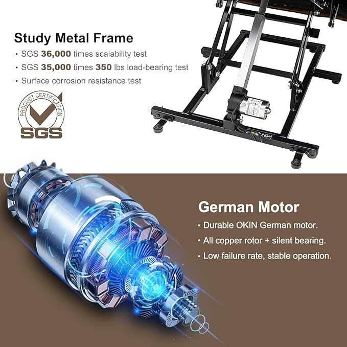 Electric Power Lift Recliner Chair for Elderly with Heat & Massage, Large Breathable Leather Reclining Chairs w/2 Concealed Cup Holders for Seniors Home Living Room,Bedroom,1PC,Brown