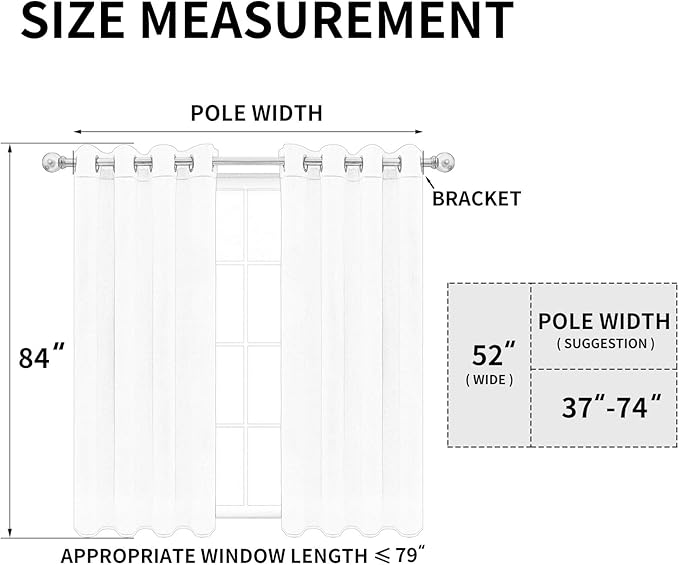 Easy-Going Blackout Curtains for Bedroom, Solid Thermal Insulated Grommet and Noise Reduction Window Drapes, Room Darkening Curtains for Living Room, 2 Panels (52x84 in,Peacock Blue)