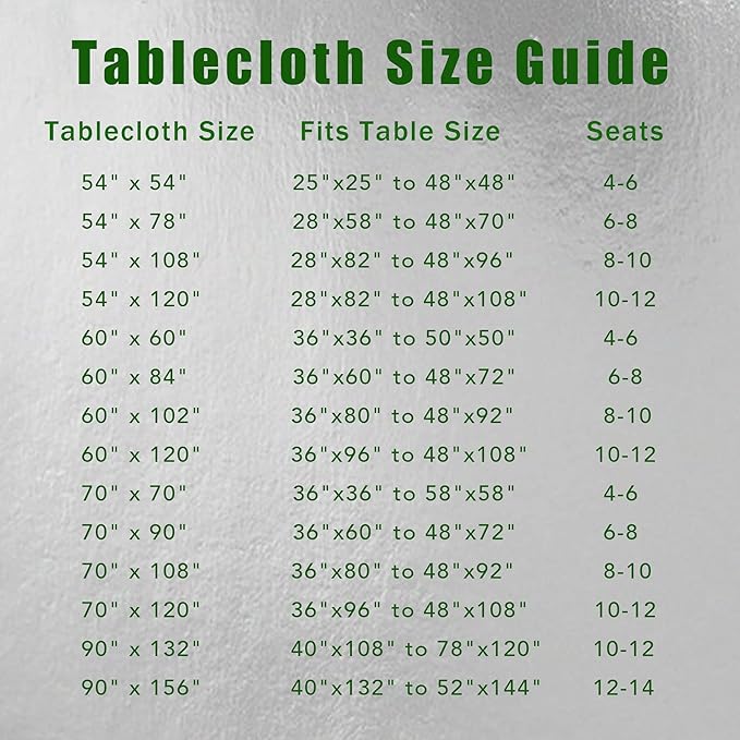 sancua Rectangle Tablecloth - 54 x 108 Inch - Stain and Wrinkle Resistant Washable Polyester Table Cloth, Decorative Fabric Table Cover for Dining Tables, Buffet Parties and Camping, Purple