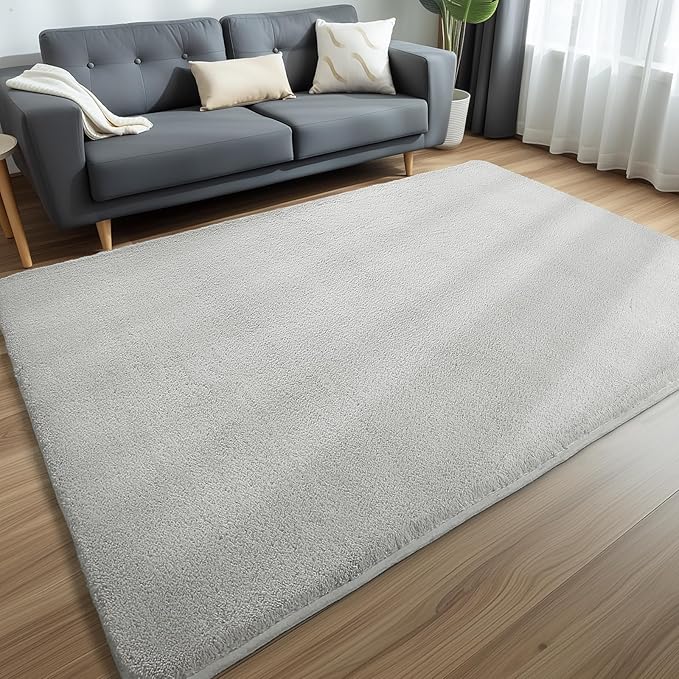 Sour Lemon 6x9 Area Rugs for Living Room, Soft Large Area Rug Fluffy Rugs for Bedroom,Machine Washable Area Rug Non Slip Carpet Rug for Living Room Playroom Kids Room Home Decor