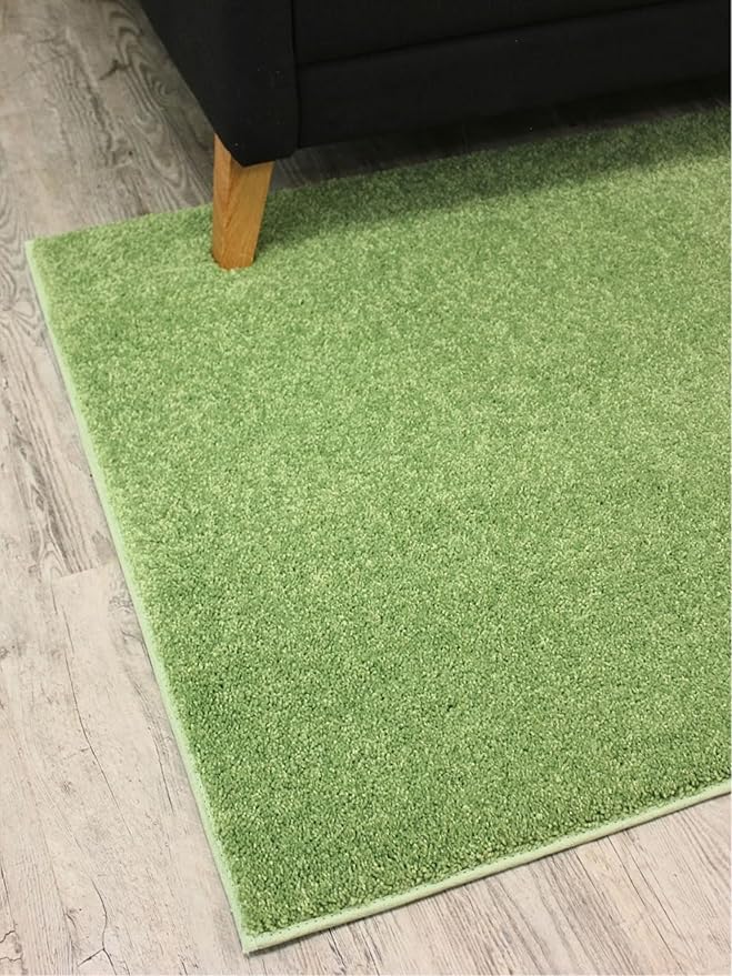 KOECKRITZ Soft and Colorful Kids Classroom Area Rugs (Passes Flammability Pill Test) Many Sizes and Bright Colors to Select from (4' Round, Lime)