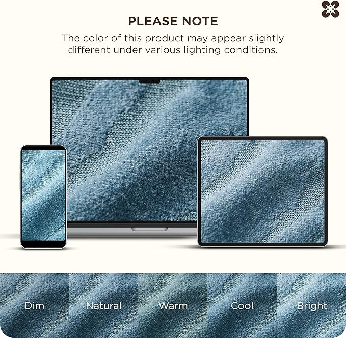 Bedsure 100% Cotton Throw Blanket for Couch - Chenille Woven Textured Blanket Gifts for Women, Cozy and Soft for All Seasons, Home Decor Boho Throw for Bed, Sofa, Tapestry, 50x60 Inches