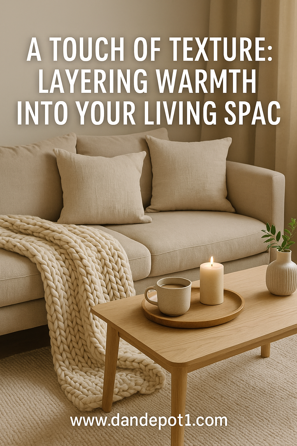 🪶 A Touch of Texture: Layering Warmth into Your Living Space
