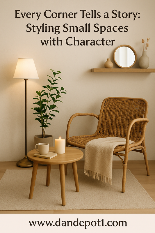 🪞 Every Corner Tells a Story: Styling Small Spaces with Character