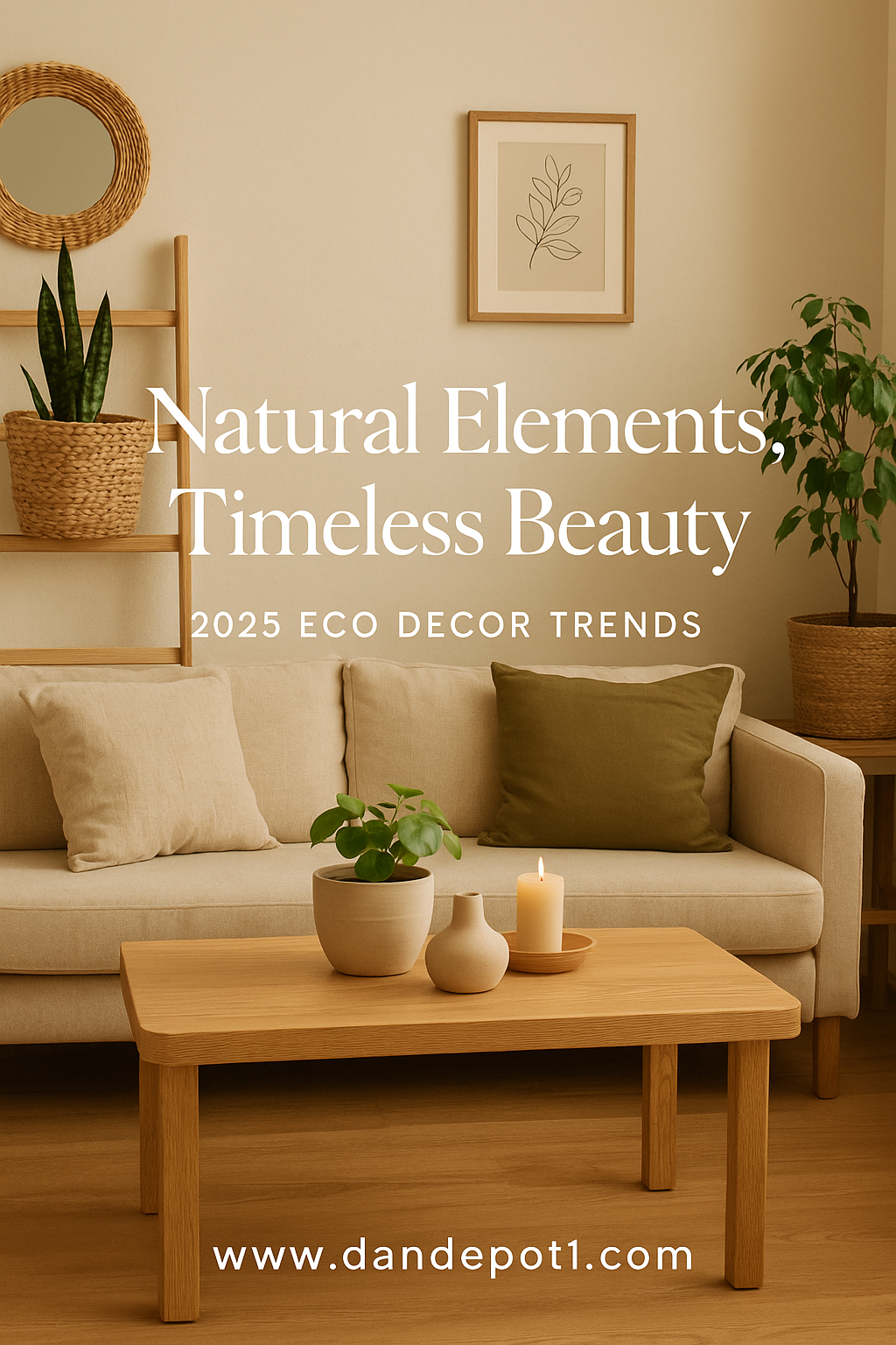 🌱 Natural Elements, Timeless Beauty: 2025 Eco Decor Trends