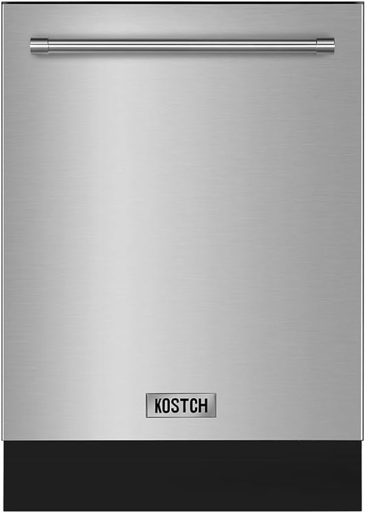 Large Capacity 24 inch Top Control Built-In Dishwasher with Third Rack – ENERGY STAR Certified, 47-dBA Ultra-Quiet, Stainless Steel (Stainless Steel)
