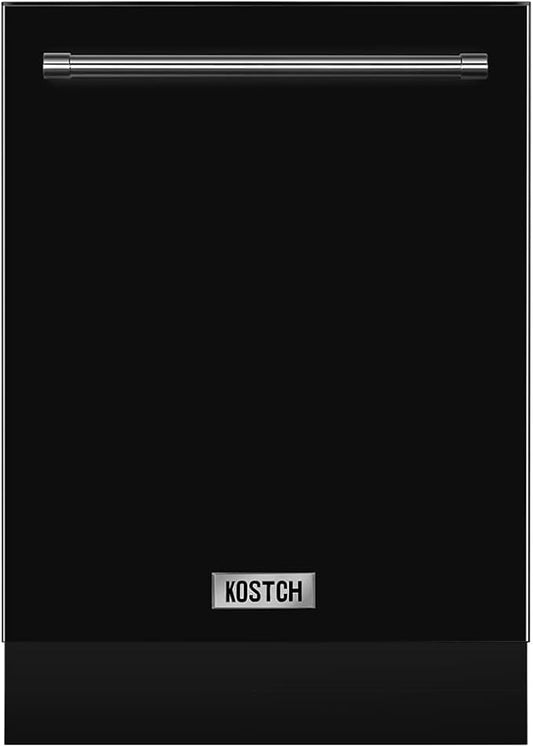 Large Capacity 24 inch Top Control Built-In Dishwasher with Third Rack – ENERGY STAR Certified, 47-dBA Ultra-Quiet, Stainless Steel (Black)