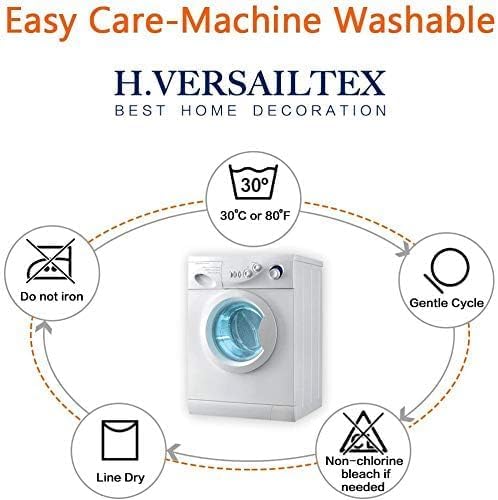 H.VERSAILTEX Velvet Stretch Couch Cushion Cover Plush Cushion Slipcover for Chair Cushion Furniture Protector Seat Cushion Sofa Cover (1 Piece Armchair Cushion Covers, Bronze Brown)