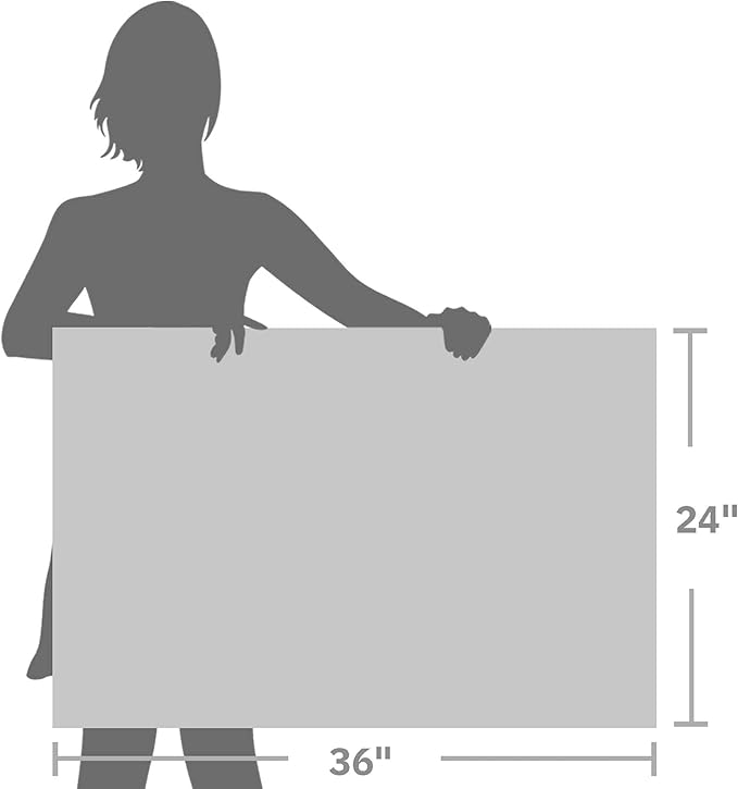 cozy country Palm Tree Wall Art 36"x24" - Coastal Pictures Beach Canvas Ocean Decor - Nautical Artwork Seascape Hand Painting for Bedroom, Sea House