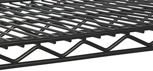 Omega Products Corporation 24" Deep x 30" Wide x 14" High Black Stationary Dunnage Rack