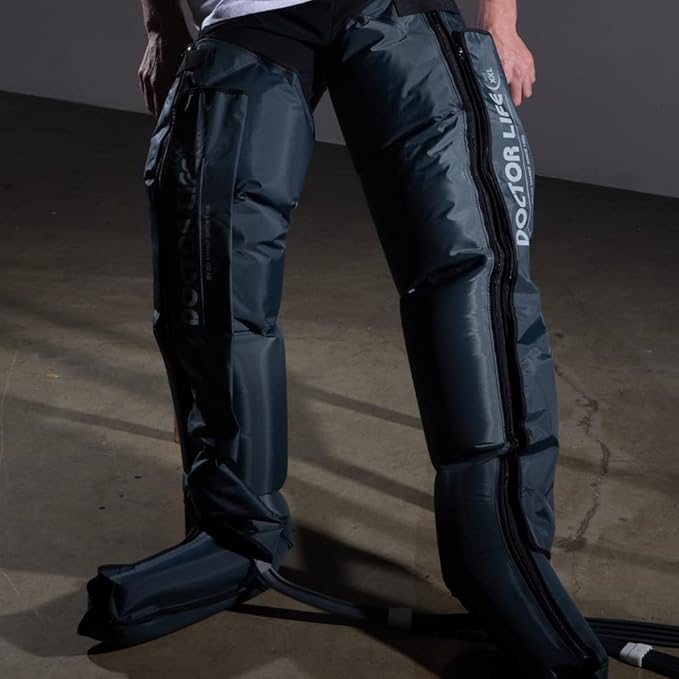 DOCTOR LIFE LX9max - Sequential Air Compression Recovery System : Device + Legs (2XL) + Carry Bag, FSA-HSA Approved