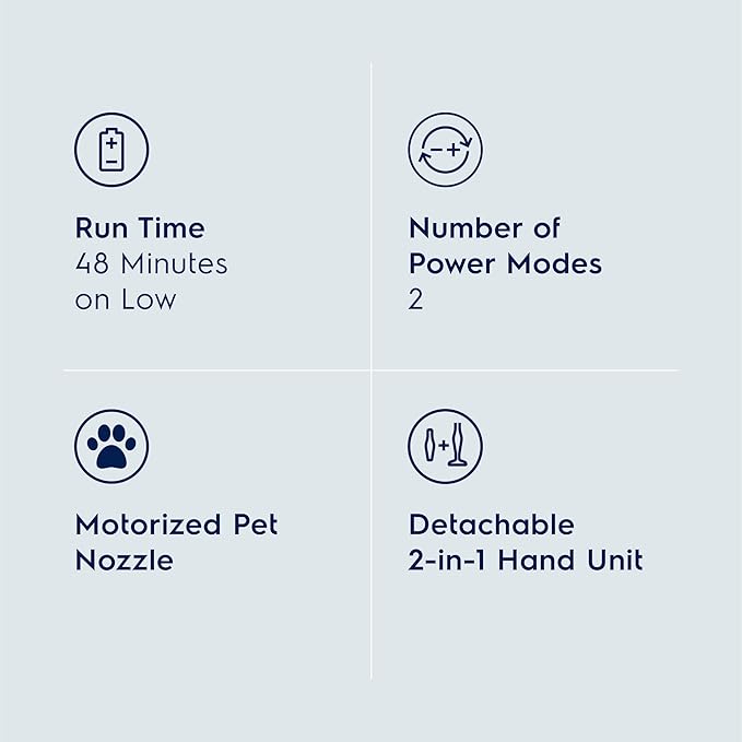 Electrolux Ergorapido Pet Cordless 2-in-1 Vacuum Cleaner with Motorized Pet Nozzle for Easy Pet Hair Removal, 48-Minute Run Time, 2 Power Modes, Chili Red