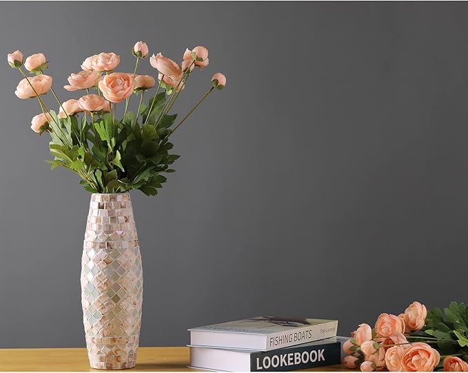 Artificial Silk Flowers Ranunculus Fake Flower,Suitable for Core Decorations,Weddings,Homes,Artistic Decorations,and Props (Pink)