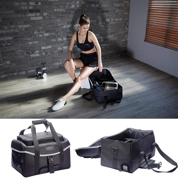 DOCTOR LIFE LX9max Full Body (A) - Sequential Air Compression Recovery System : Device + Legs (2XL) + Arm + Waist + Bag (FSA-HSA Approved)