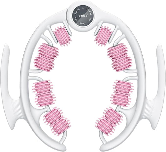 bedee Cellulite Massage Tool, Lymphatic Drainage Massager, Fascia Massage Tool for Arms, Legs, Stomach, Blue