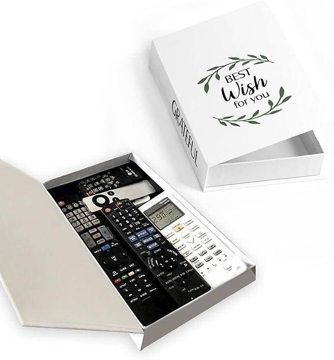 Decorative Storage Book Box – Hidden Storage for Remote Controls, Keys, and Small Items – Elegant Home Decor for Living Room, Bedroom, Coffee Table – Modern Style Faux Book Organizer (Best Wish)