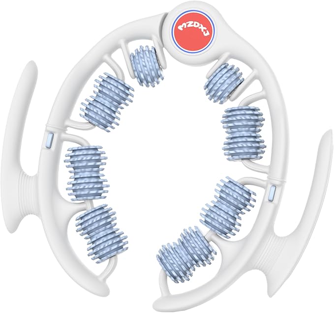 Cellulite Massage Tool Deep Fascia Massager & Dimpled Skin Remover for Legs - Anti-Cellulite Roller Tech with Lymphatic Drainage, Smooth Skin & Pain Relief for Thighs & Buttocks Sculpting