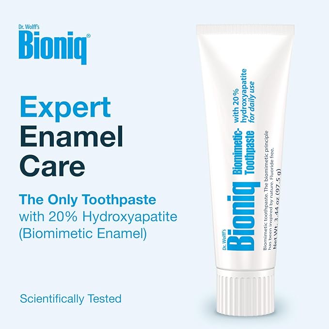 Bioniq Classic Biomimetic Toothpaste with 20 Percent Hydroxyapatite I Clinically Tested I 3.44 oz