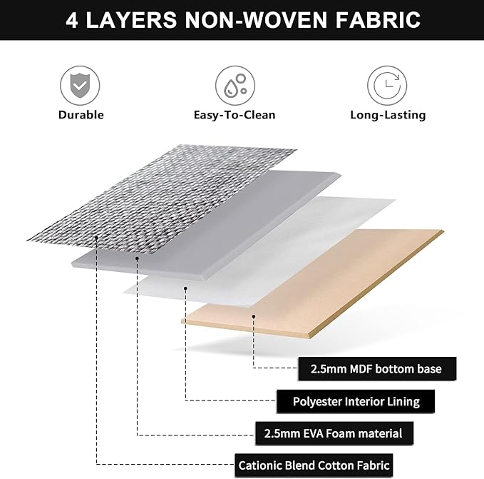 DECOMOMO Storage Bins Fabric Storage Baskets for Shelves, Linen Closet Organization Toys Nursery (Mixed Neutral, Large - 3 Pack)