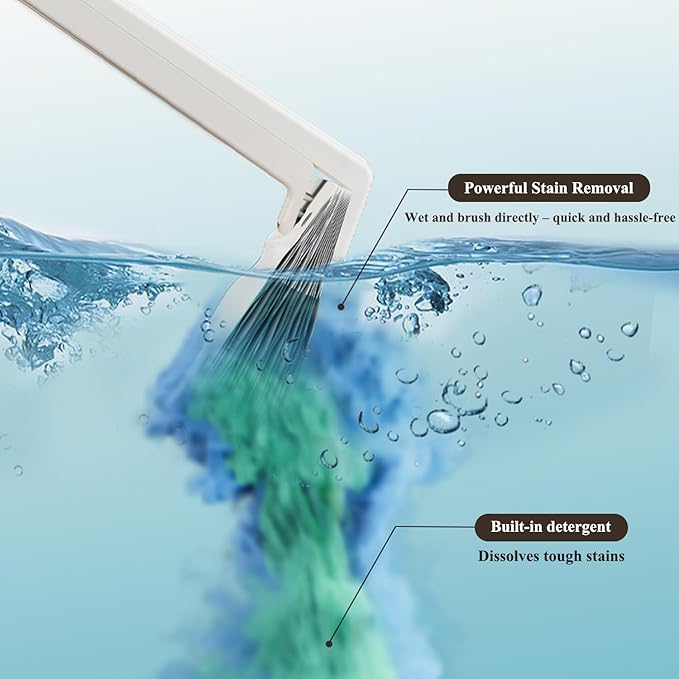 Disposable Toilet Brush with Replaceable Heads, Wall-Mounted Holder, Hygienic Bathroom Cleaning Tool (WhiteToilet Brush + 18 Refills)