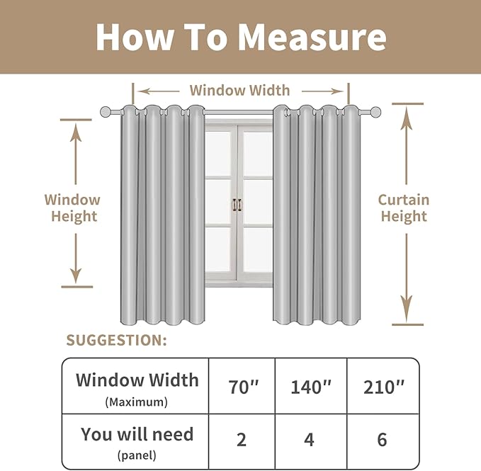 LAMIT Sheer Linen Curtains 63 inches Long for Bedroom, Bronze Grommet Linen Drapes Light Filtering Semi Sheer Curtains for Small Window/Farmhouse, 2 Panels (52 x 63 Inch, Greyish Blue)