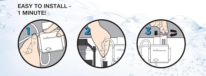 Fluidmaster 8202P8 Flush 'n Sparkle Automatic Toilet Bowl Cleaning System Refills, BioBalance Septic 2-Pack