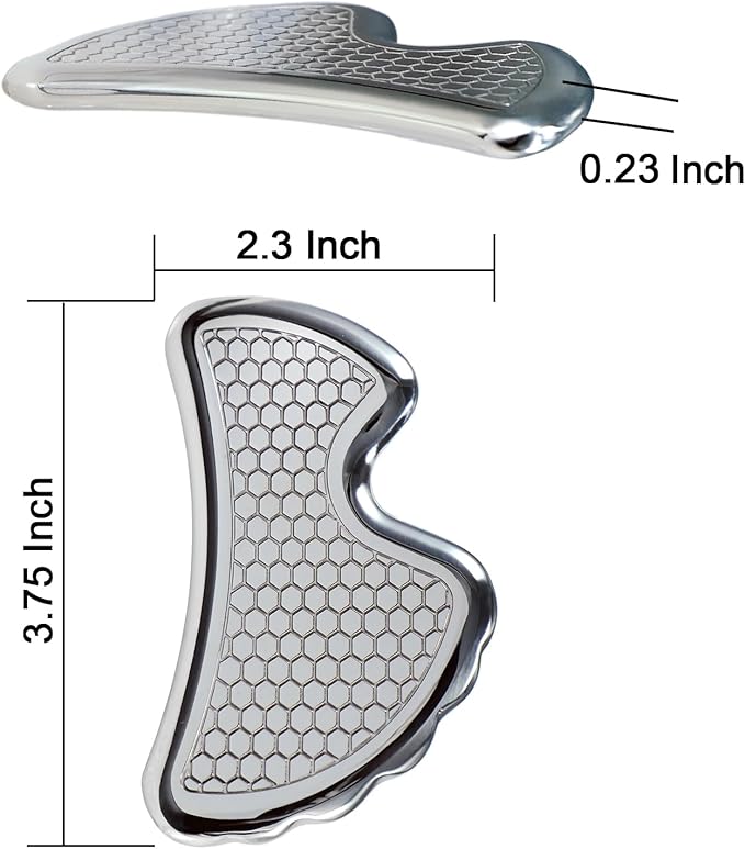 BYYDDIY 4 in 1 Gua Sha Massage Tool Set - Muscle & Fascia Scraper, Scar Tissue Tool for Physical Therapy