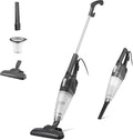 Amazon Basics 2-in-1 Corded Stick Vacuum Cleaner, Convertible to Handheld, Lightweight (3.9 LBS), with Washable HEPA Filter, Crevice Tools, 0.5L Dust Cup, 19.7-Ft Cord, 300W, Black