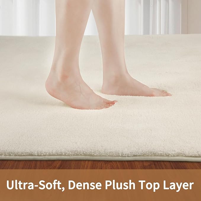 Sour Lemon 10x14 Area Rugs for Living Room, Soft Large Area Rug Fluffy Rugs for Bedroom，Machine Washable Area Rug Non Slip Carpet Rug for Living Room Playroom Kids Room Home Decor