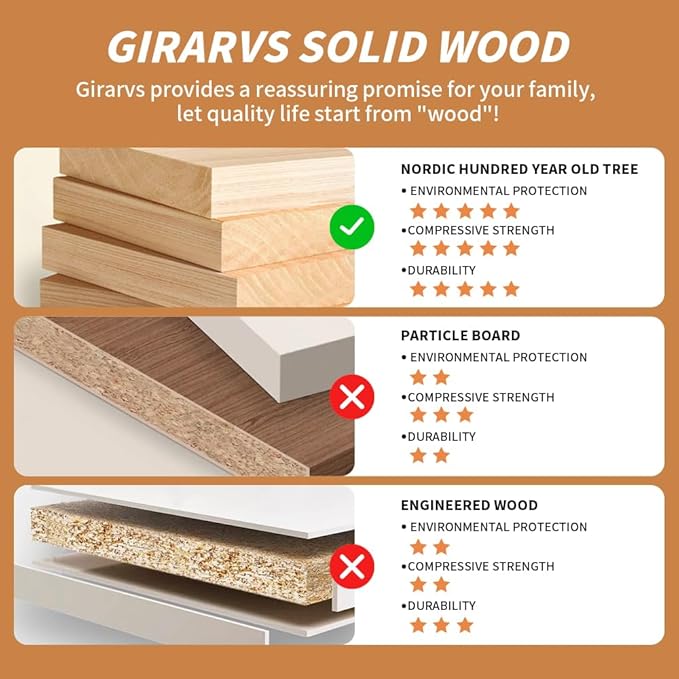 Solid Wood Floating Shelves Set of 2 - Natural, Warp & Crack Resistant 17.72 Inch Wall Shelf with Invisible Brackets Thicker, More Durable for Bathroom, Bedroom, Kitchen, Living Room (Black, 17.72)