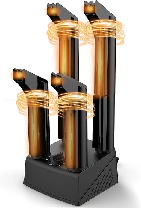 Boot Dryers Shoe Dryer: Boot Warmer and Deodorizer with Fan, Boot Dryer for Work Boots with Timer, Shoe Dryers for Sneakers