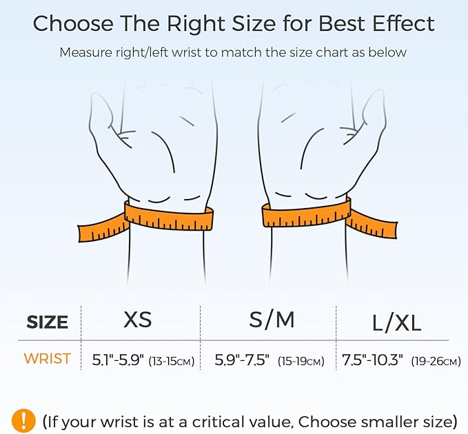 FREETOO Carpal Tunnel Wrist Brace Night Support Fit Right Hand for Work, Pain Relief Wrist Splint for Tendonitis, Arthritis, Fit Women and Men, Wrist Stabilizer Brace for Sleeping (L/XL, Black/Pink)