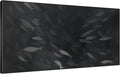 SIGNWIN 24"x46" Extra Large Framed Wall Art Monochrome Fish Silhouettes Illustration for Home Living Room Bedroom Decor (Frame Assembly Required)