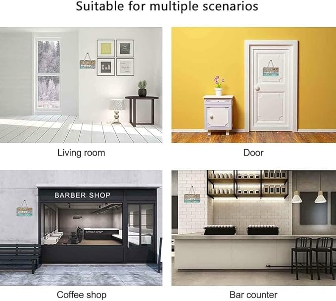 Farmhouse Bedroom Wall Art, Together is Our Favorite Place to Be,Rustic Wood Wall Hanging Quotes Master Bedroom Signs Family Plaque Home Decor for Wedding Decorations (Together) 4x16 Inch