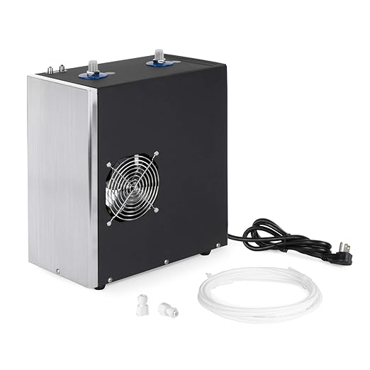 Express Water Universal Chiller Cooling System for Water Filters – Compatible with Reverse Osmosis Filtration Systems – Includes ¼” Quick Connect Set-Up