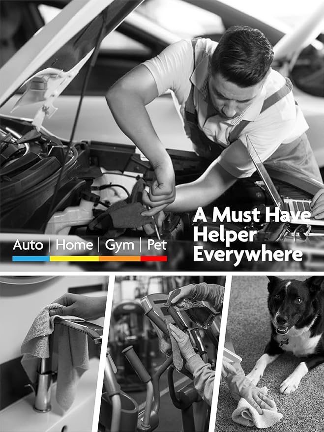 Fantasticlean Microfiber Cleaning Cloth Roll -75 Pack, Tear Away Microfiber Towels, 12" x 12", Reusable, Washable, Scratch Free, Ultra Absorbent Dish Rags for Car, Home, Garage or Shop (Forest Green)