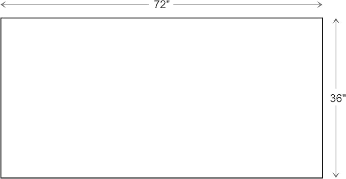 Calloway Mills 152963672R Black Border 36" x 72" Monogram Doormat Letter (R)