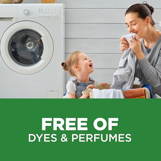 Arm & Hammer Sensitive Skin Free & Clear, 140 Loads Liquid Laundry Detergent, 140 Fl oz (Pack of 2)