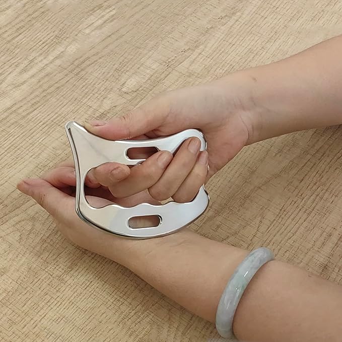 BYYDDIY 3 in 1 Gua Sha Muscle Scraper Tool Set,Scraping Massage Tools Kit & IASTM Tool for Physical Therapy,Muscle Scraper Kit for Massage Scraper Tool, for Relieve Muscle Pain and Tension(C1B1D)