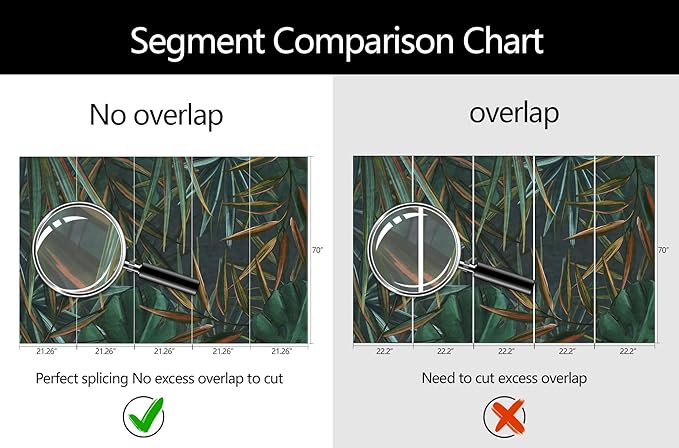 Dark Tropical Palm Leaf Wallpaper Mural Oil Painting Style Abstract Leaves Wall Mural (Not Peel and Stick)