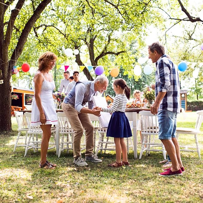 AIDEA Acacia Wood Cutting Board with Handle, Large Wooden Charcuterie Board for Bread, Cheese, Meat, and Fruits, Food Serving Tray for the Kitchen (17" x 11")