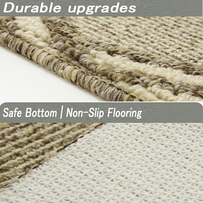 Door Mat Indoor Entrance, Large Welcome Mat Outdoor, Non Slip Front Door Mat Entryway (23“X35”)