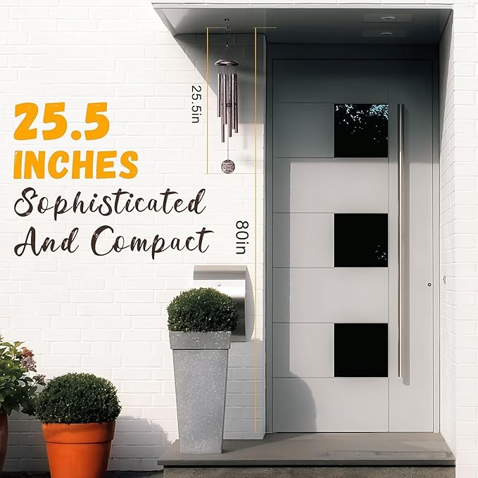 Gifts for Daughter, 25''Wind Chimes, Birthday Gifts for Daughter Adult,Unique Gift for Grown Daughters,Thanksgiving,Christmas Day Gift Ideas for Love Rreminder.