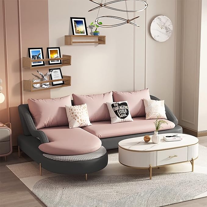 AZSKY Nursery Shelves Light Walnut Floating Book Shelf Organizer for Baby Nursery Décor Wall Book Shelves for Kids Room 24 Inch Wood Wall Ledge Shelves for Bathroom Kitchen Spice Rack a Set of 3