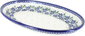 Blue Rose Polish Pottery Sierra Oval Platter