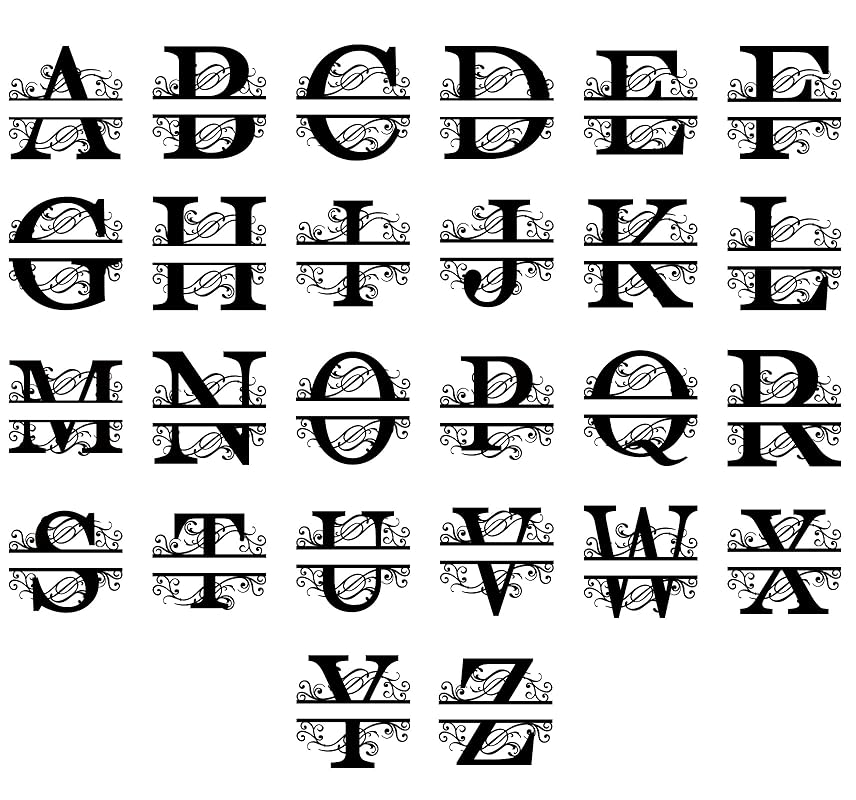 Custom Metal Name Sign | Personalized Metal Signs | Split Letter Monogram Wall Decor | Last Name Sign | Family Name Sign | Personalized Anniversary Wedding Gift | Outdoor Metal Art | Housewarming Gift