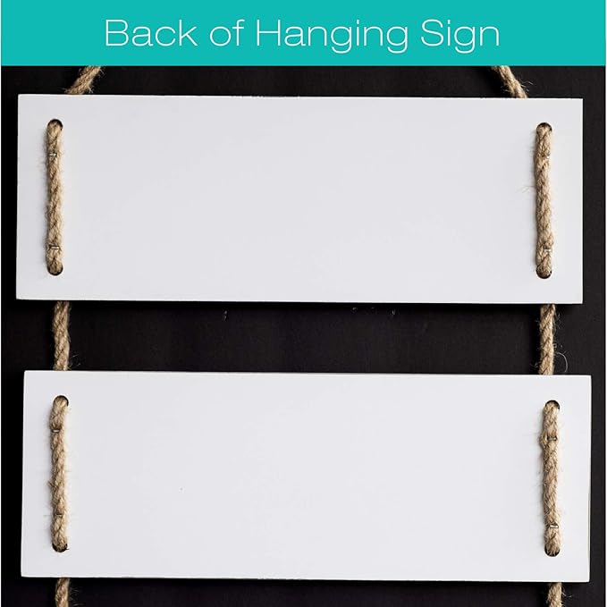 EXCELLO GLOBAL PRODUCTS Large Hanging Wall Sign: Rustic Wooden Decor (Family, Home, Love, Laugh, Live, Dream) Hanging Wood Wall Decoration (11.75" x 32")