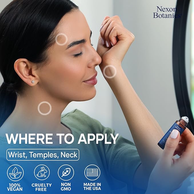 Clove Essential Oil Roll On 10 ml - Pre-Diluted Roller for Skin, Teeth & Aromatherapy - Ready to Use - Made from Pure Natural Oils - Nexon Botanics